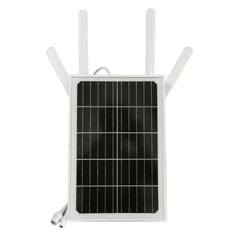 IP66 Accesorios solares 2.4G Router 4G Wifi al aire libre con batería solar