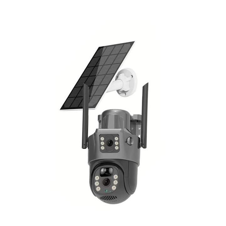 4G inalámbrico PTZ LTE cámara solar HD visión nocturna a todo color IP65 al aire libre