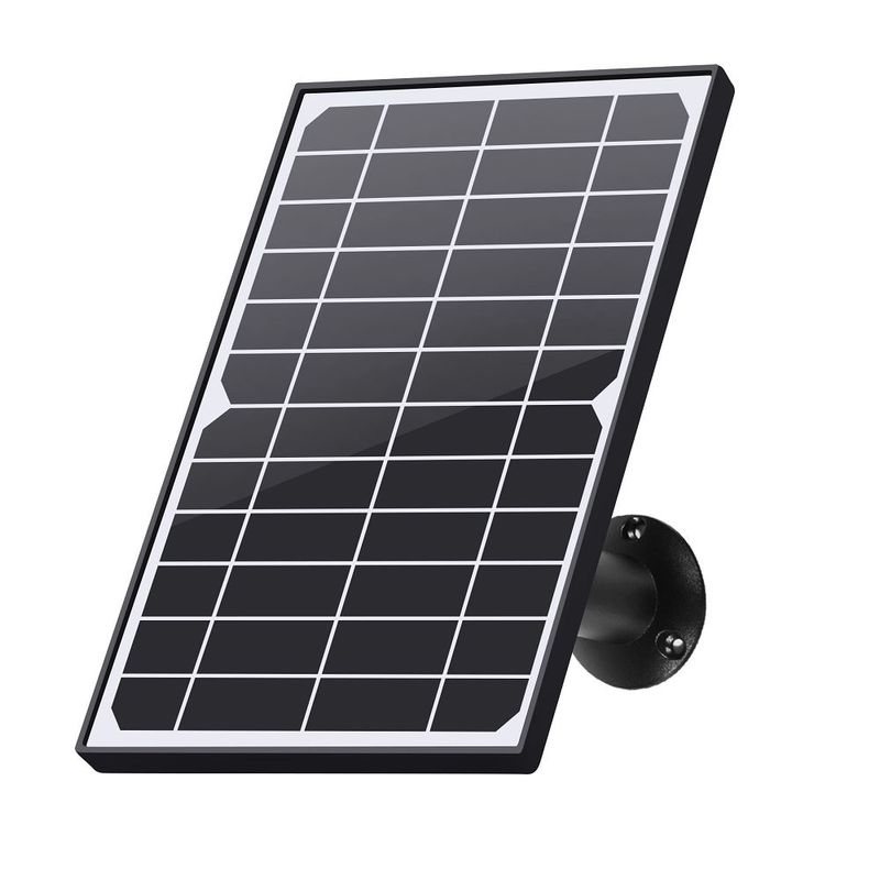 10X Zoom resistente a la intemperie Batería solar Alimentada con cámara de alerta PTZ Color negro