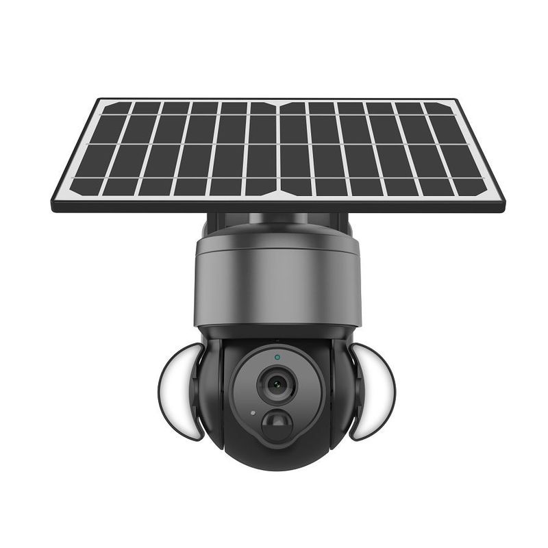 Alarma inteligente de 3MP UBOX Cámara solar PTZ IP66 Inodoro Soporte de audio bidireccional